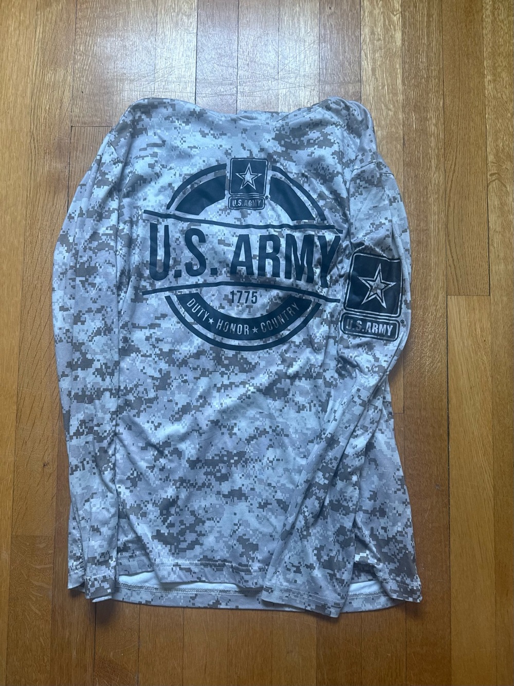 U.S. Army Digital Camo Shirt - Gray